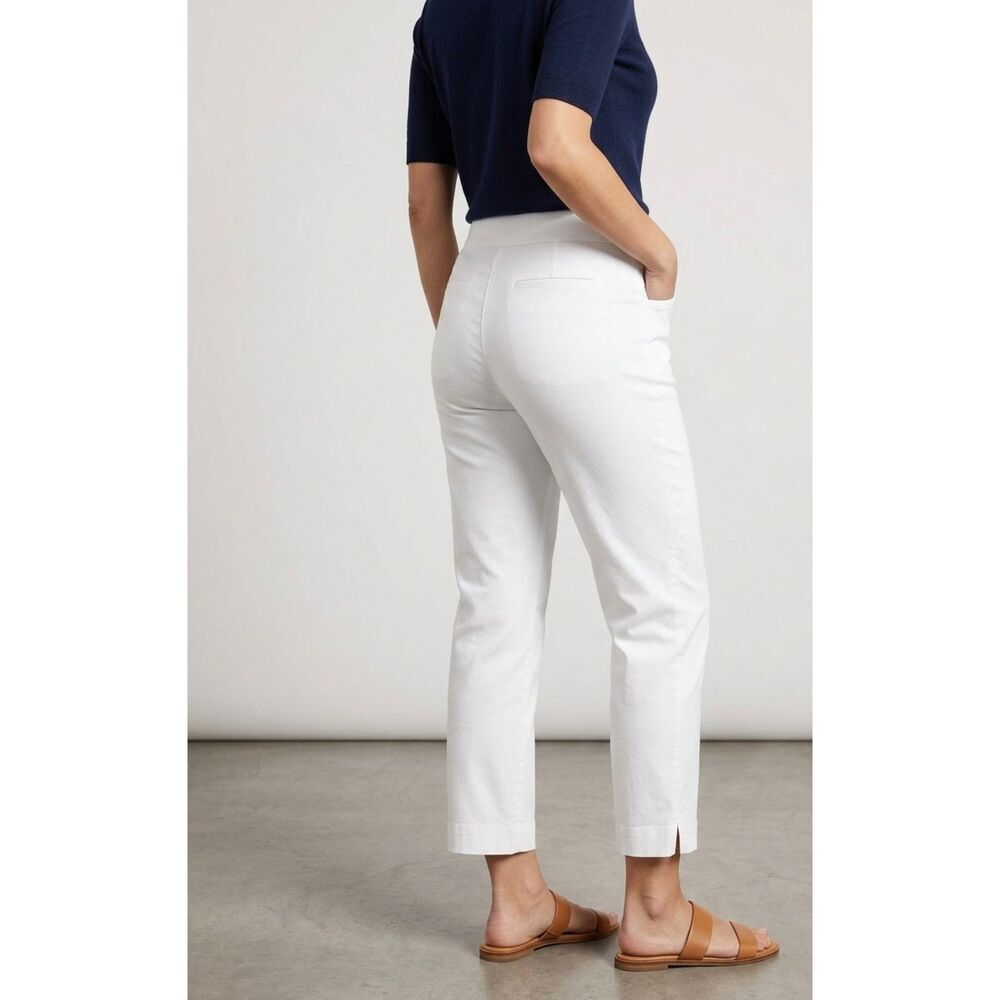 Chico's White Pants Size 2.5R Regular Gently Used Classic Style